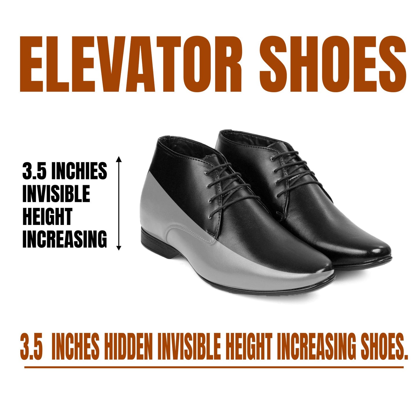 Derby Shoes 9CM (3.5in)