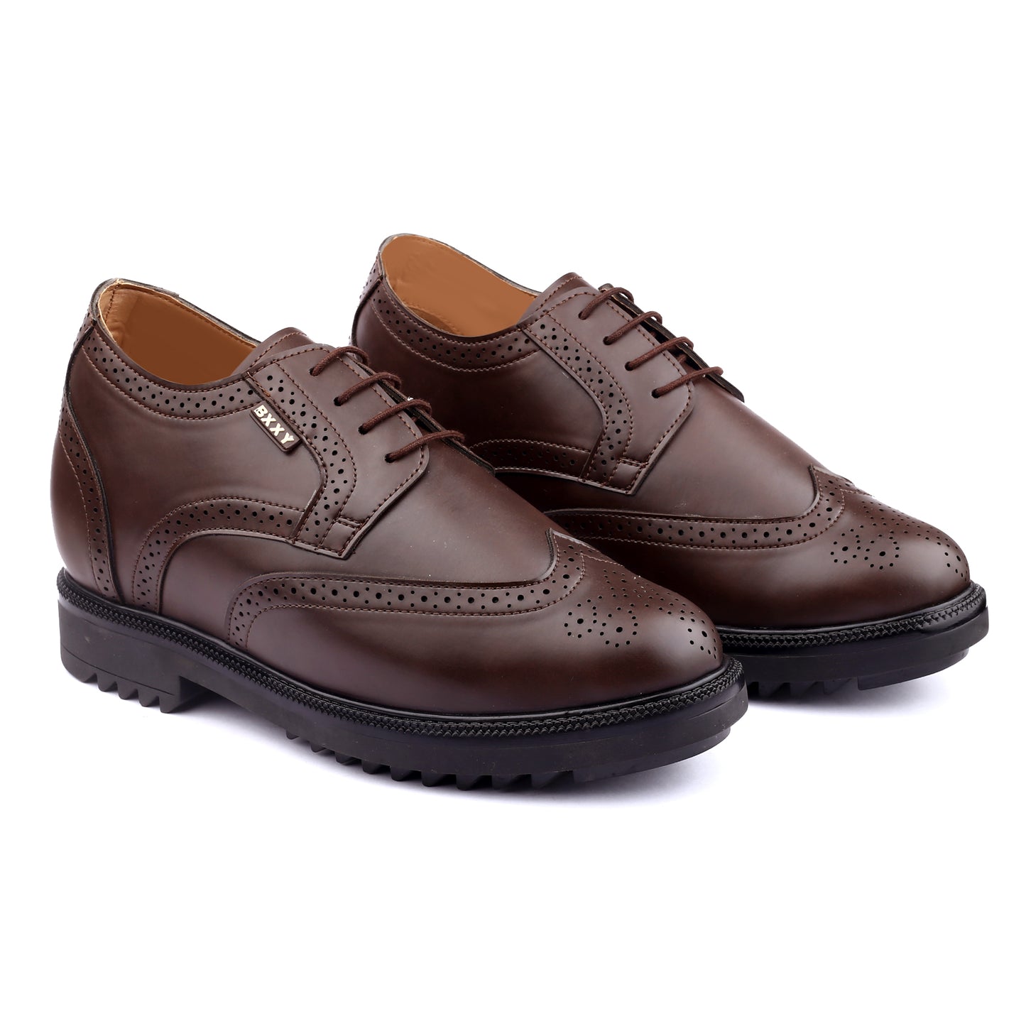 Lift Brogues for Men – 9cm (3.5 In )