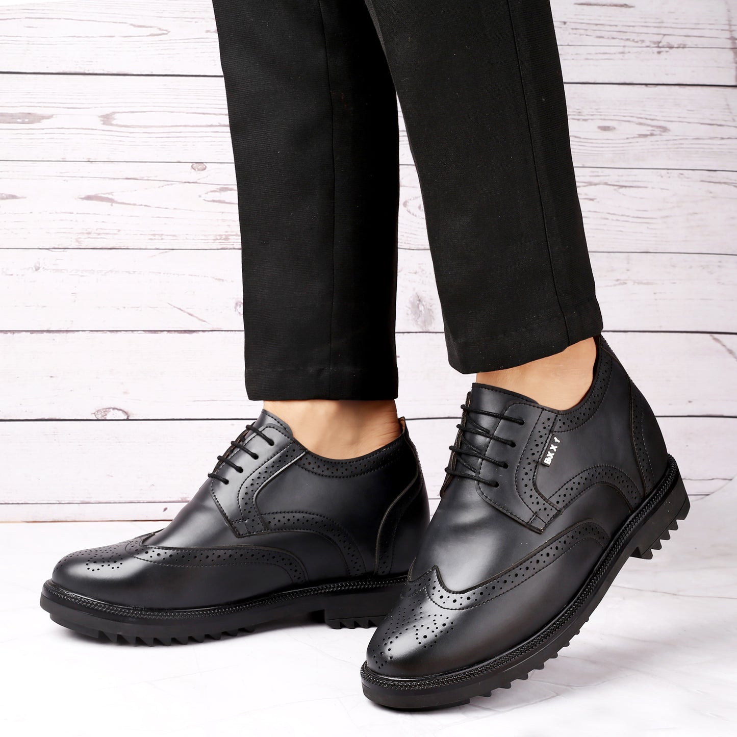 Lift Brogues for Men – 9cm (3.5 In )