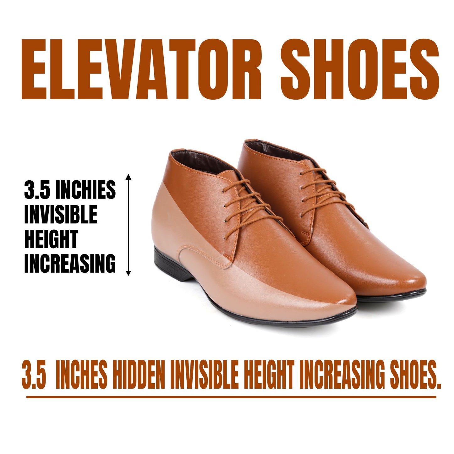 Derby Shoes 9CM (3.5in)